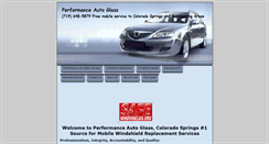 Desktop Screenshot of performanceautoglass.us